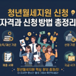 청년월세지원신청